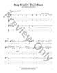 Stop Breakin' down Blues Guitar and Fretted sheet music cover